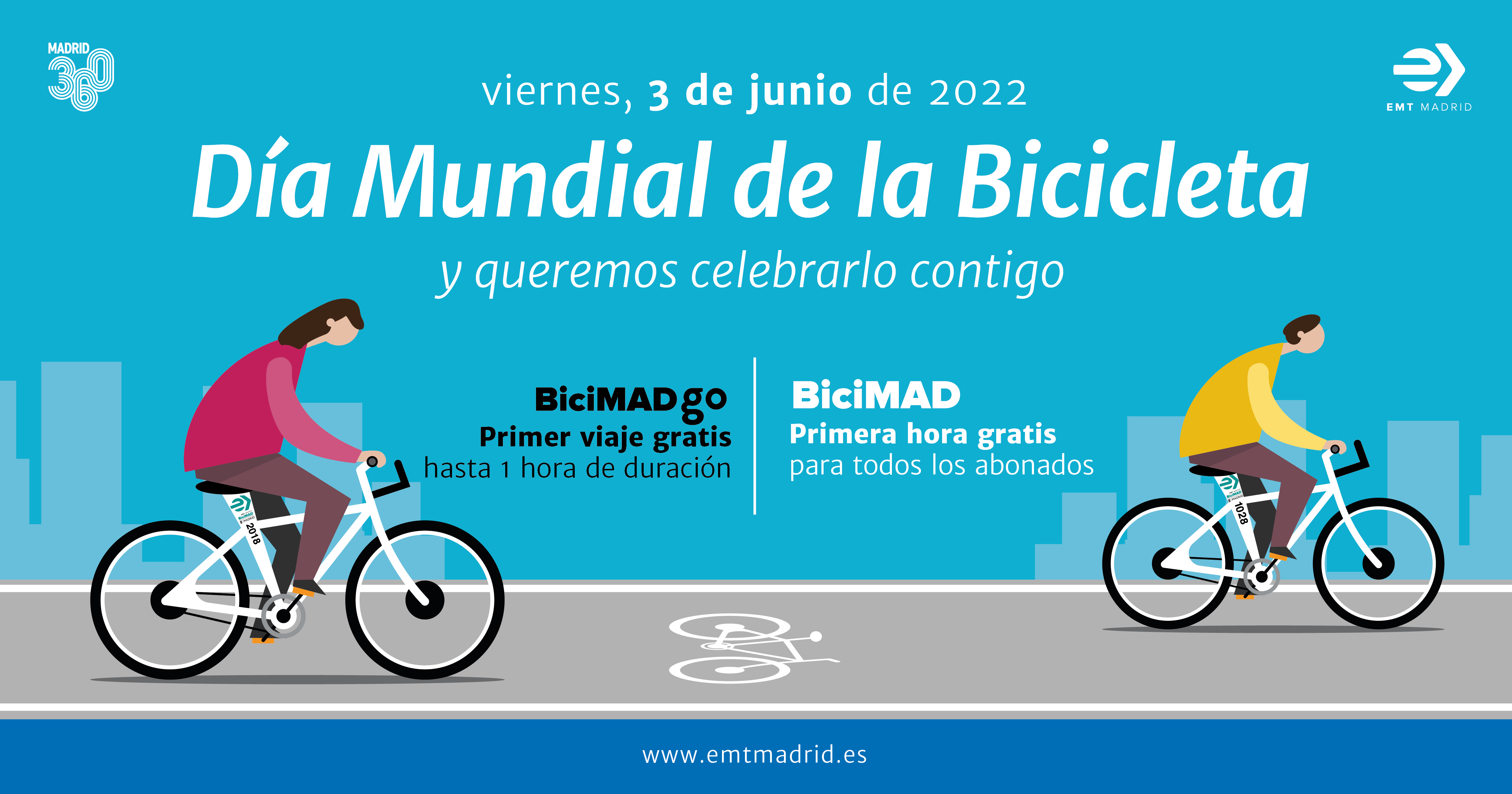 El Ayuntamiento regala una hora de BiciMAD y BiciMAD Go a todos los usuarios