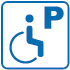 Plazas destinadas a personas con discapacidad. NOTA: Se requiere Tarjeta de Persona con Movilidad Reducida