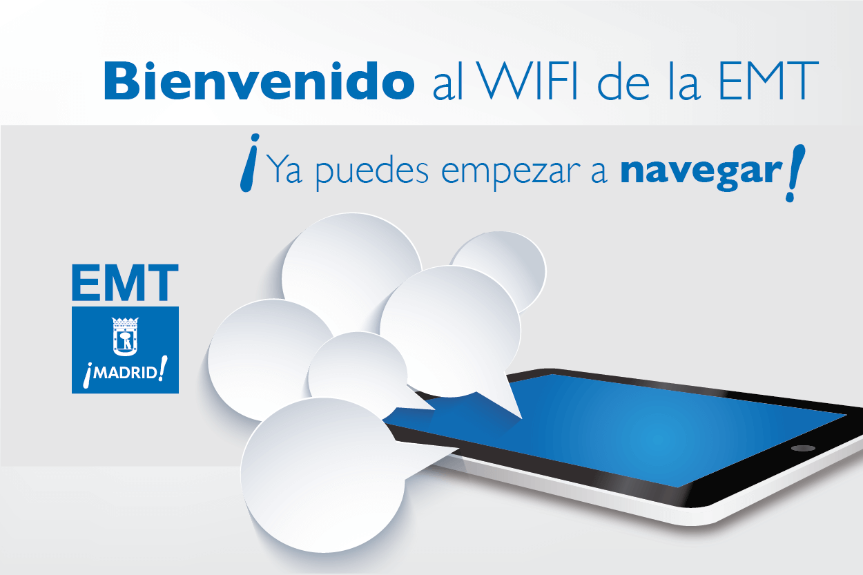 Ya puedes empezar a navegar con EMT de Madrid