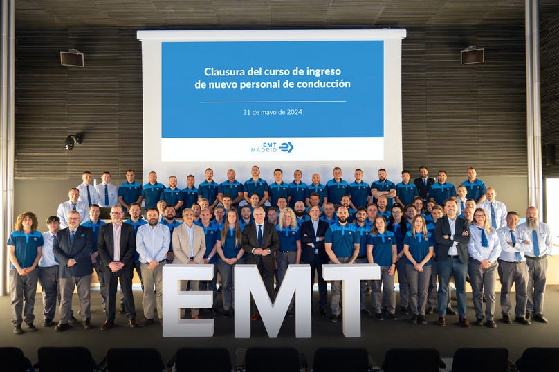 Otros 47 nuevos conductores se incorporan al servicio de autobús de EMT 