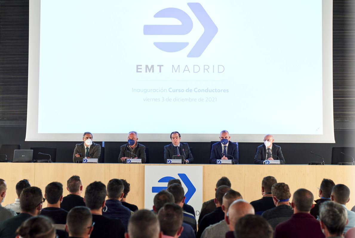 La EMT finaliza el año con un total de 252 nuevos conductores en su plantilla 