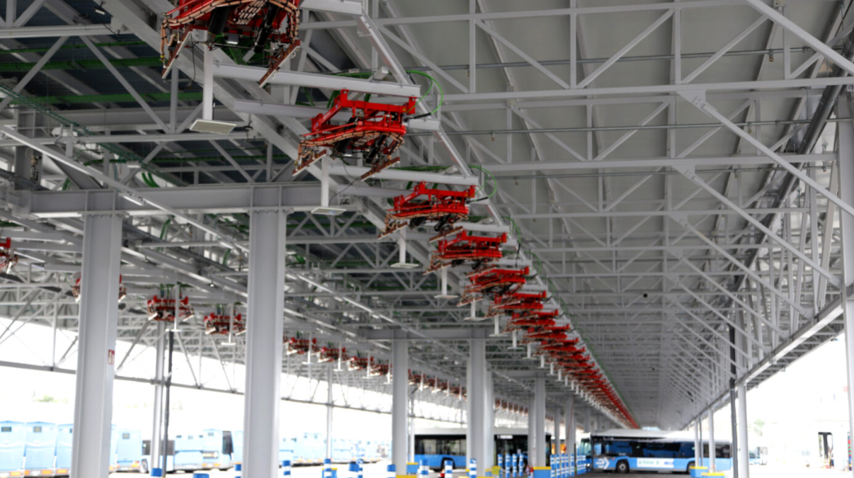 EMT Madrid instalará 114 pantógrafos para electrificar el Centro de Operaciones de Sanchinarro