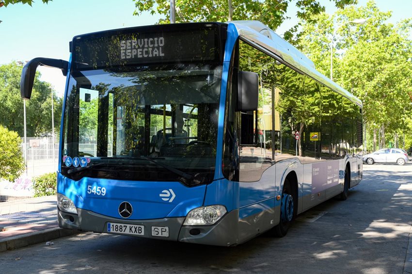 Dos servicios especiales gratuitos de EMT Madrid conectarán las estaciones de Príncipe Pío con Arava