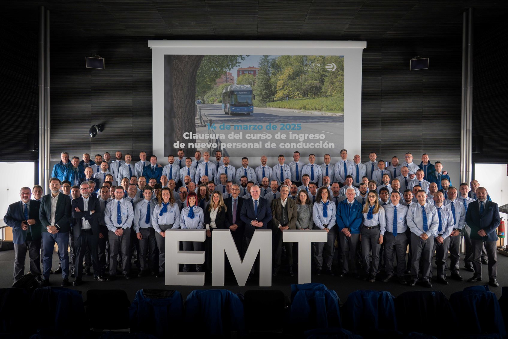 Un total de 80 nuevos conductores se incorporan al servicio de autobús de EMT 