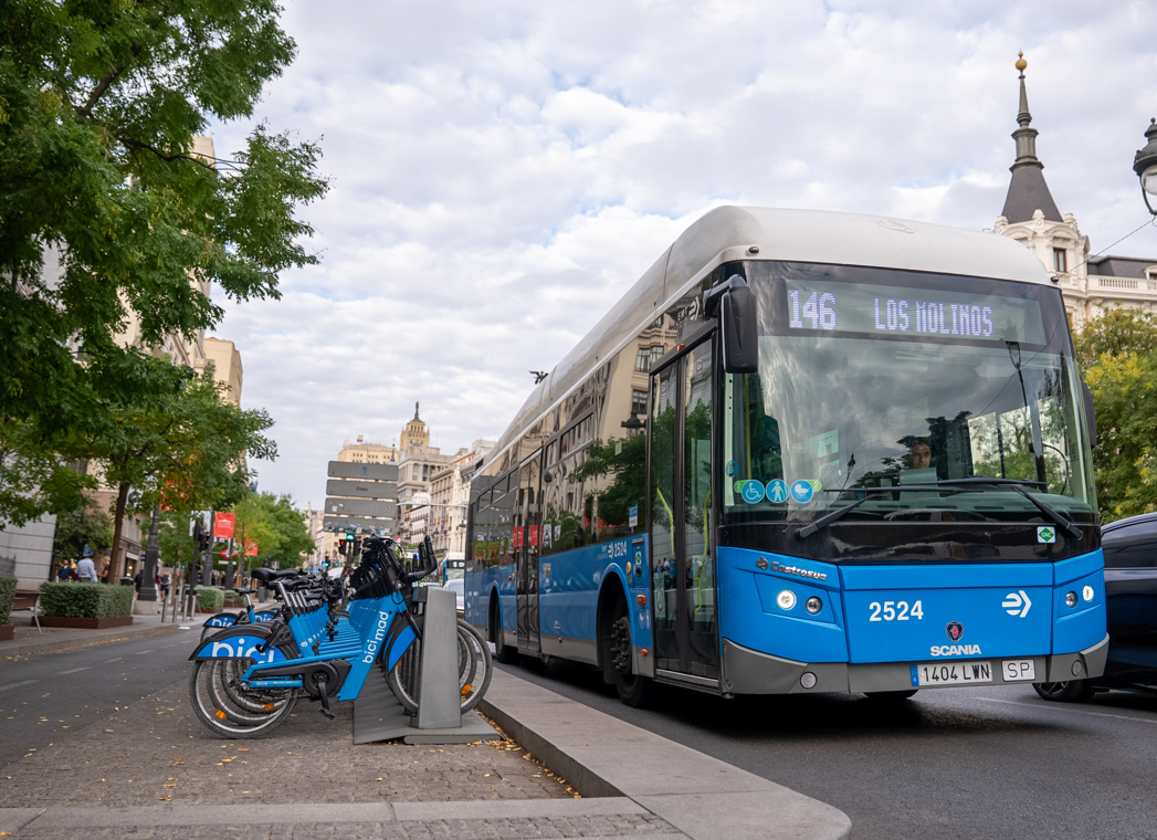 Los autobuses de EMT Madrid y los viajes en bicimad serán gratuitos el 9 de diciembre