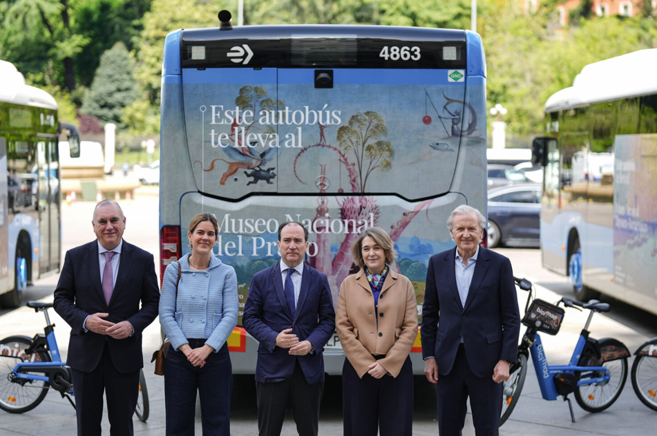 EMT Madrid celebra el Día de los Museos con una acción especial en autobuses, bicimad y marquesinas