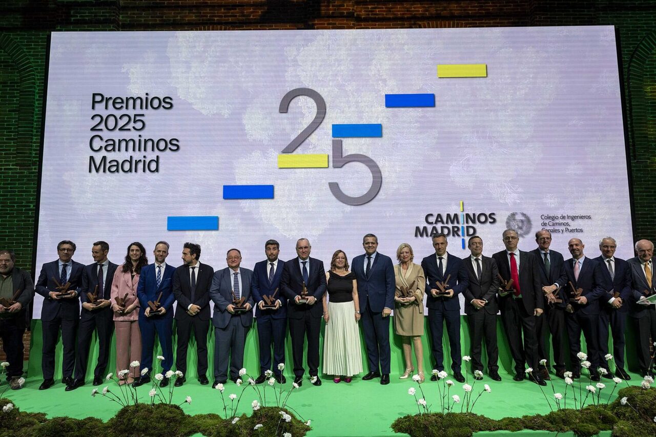 El edificio multifuncional de la calle Fúcar, la electrificación de EMT Madrid y una pasarela de Madrid Calle 30, galardonados en los Premios Caminos