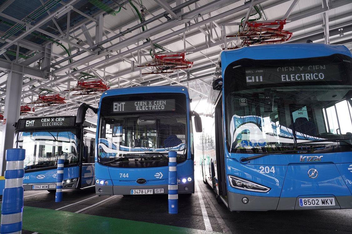 EMT Madrid licita el suministro de 120 nuevos autobuses eléctricos para 2026 y 2027