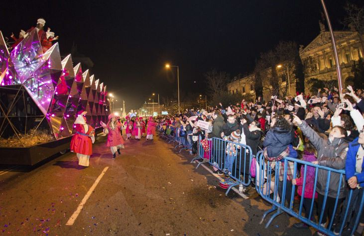 La Cabalgata de Reyes 2023 producirá desvíos en 43 líneas de EMT