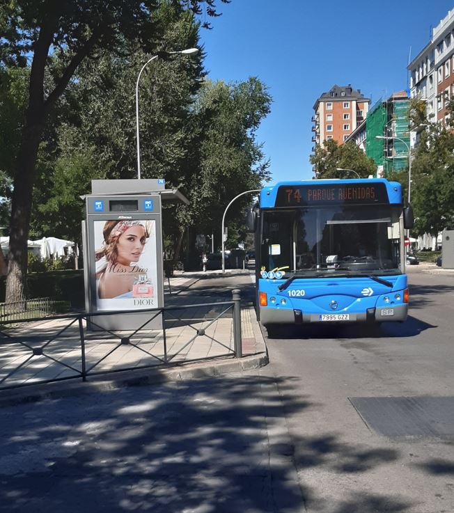 La línea 74 de la EMT prolonga su recorrido para llegar al nuevo Centro de Salud Baviera