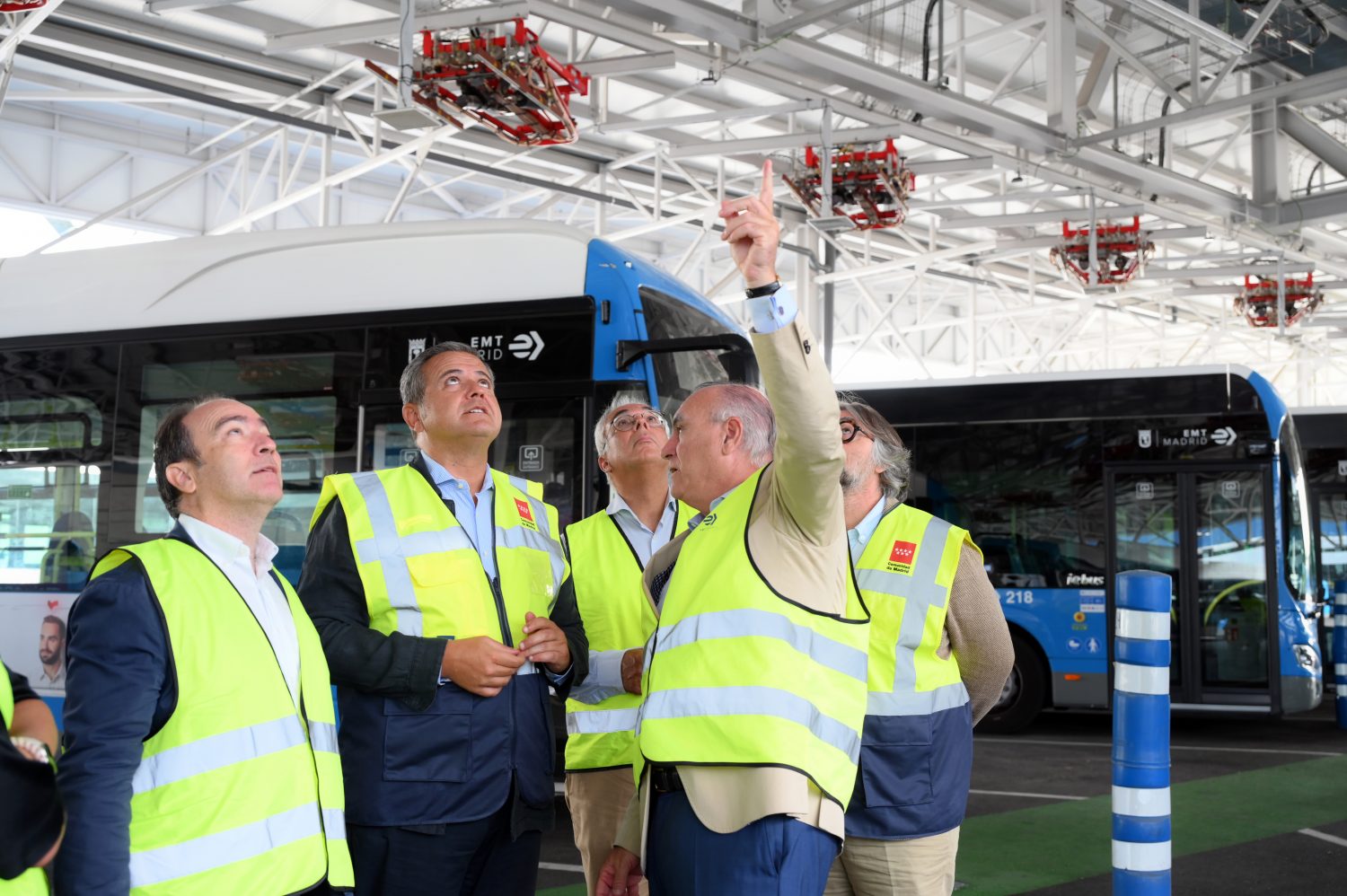 El Centro de Operaciones de Carabanchel de EMT Madrid, un referente en la electrificación del transp