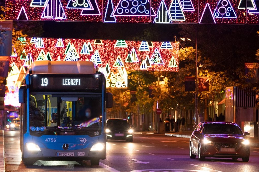 EMT prevé desvíos por la San Silvestre y ajustes horarios en Fin de Año