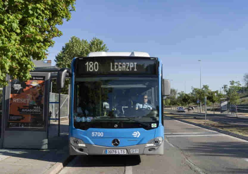 La línea 180 de EMT cubrirá el servicio durante la celebración del Mutua Madrid Open