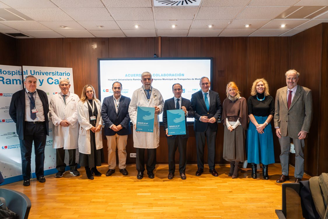 EMT Madrid acompañará a personas solas, mayores o con discapacidad, al Hospital Ramón y Cajal