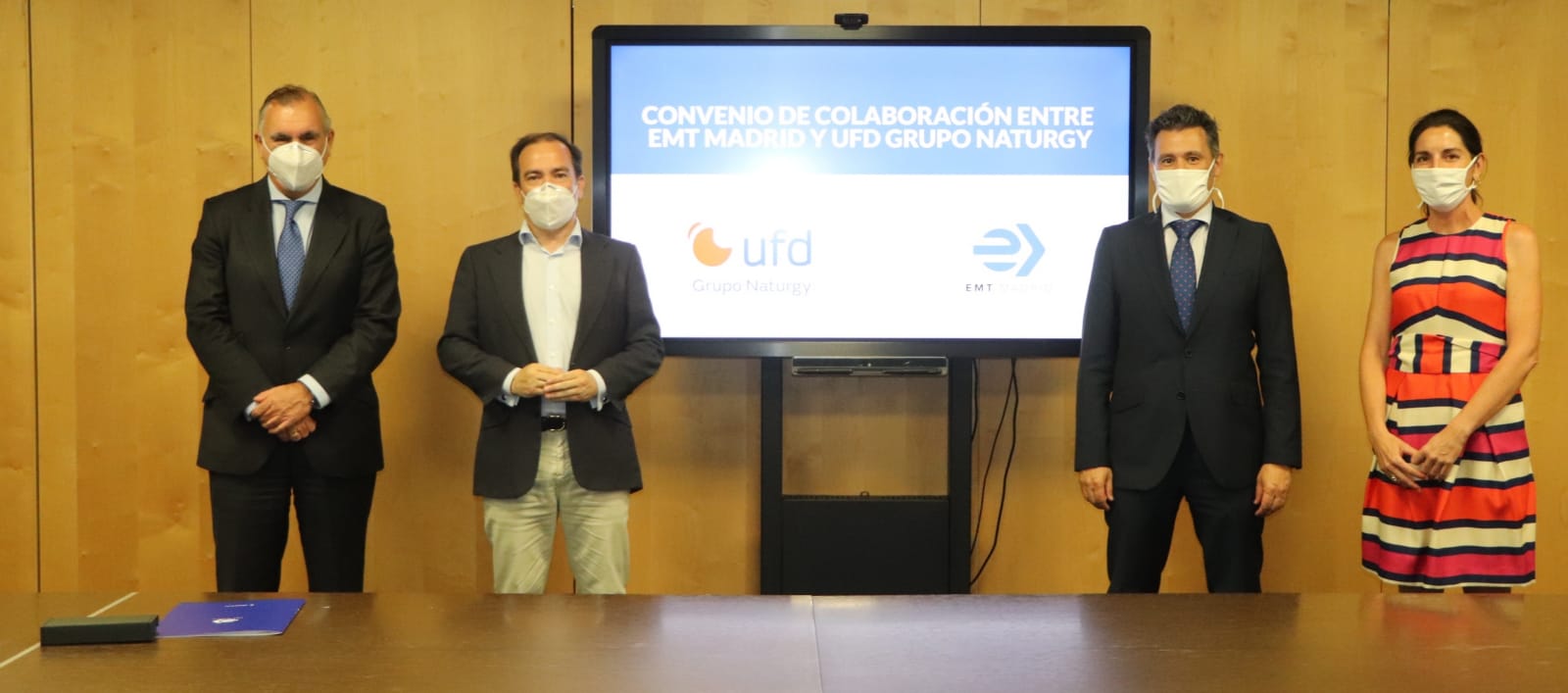 EMT y Naturgy colaboran para impulsar la estrategia Smart City en Madrid