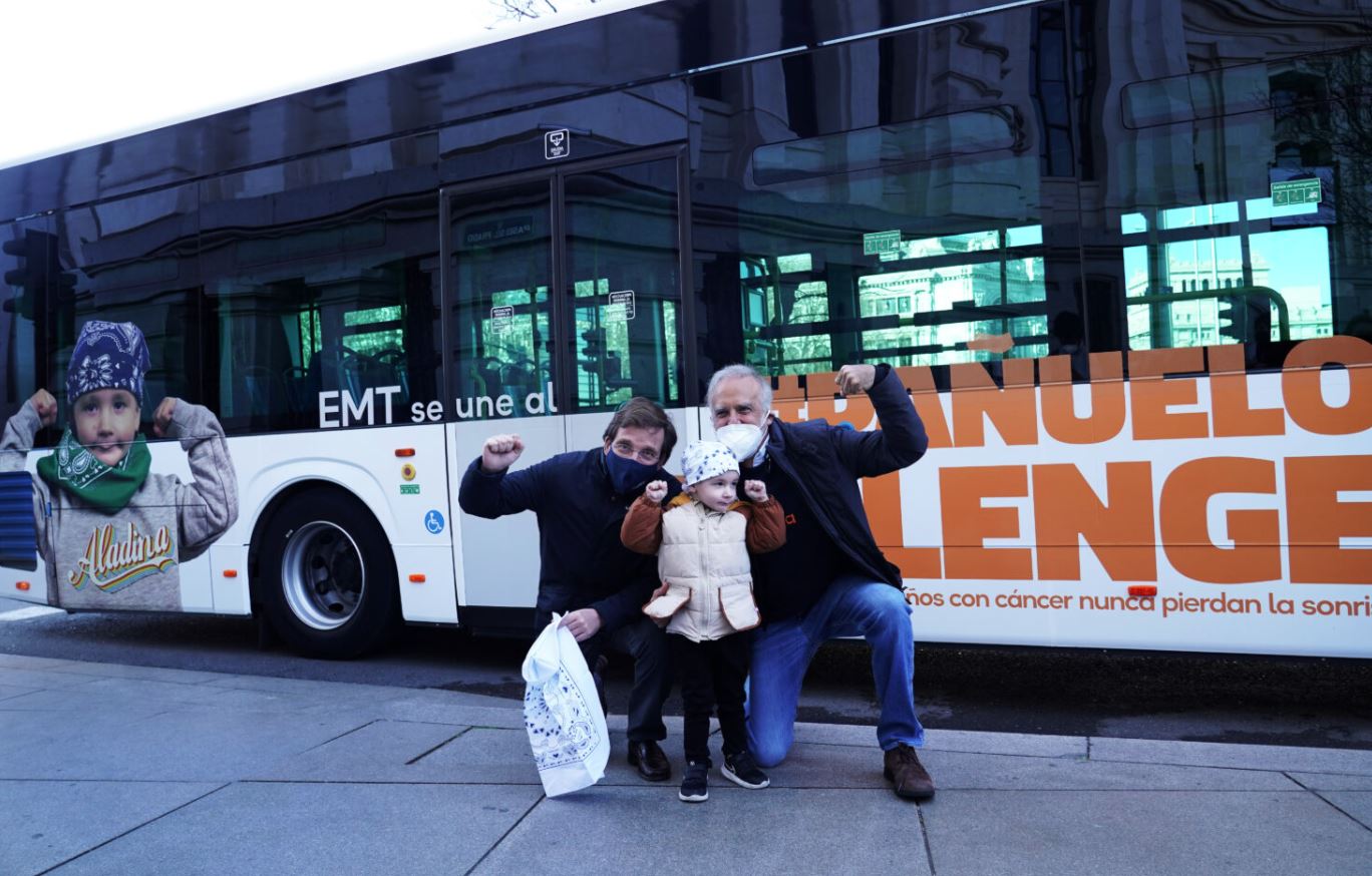 EMT se suma al homenaje anual por los niños con cáncer de la Fundación Aladina 