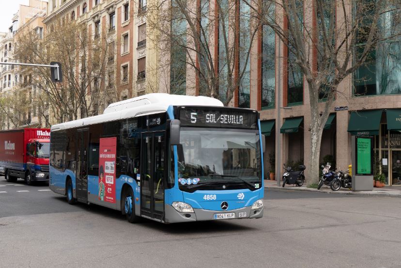 Un total de 116 líneas de EMT sufren desvíos por la celebración del Maratón Popular de Madrid