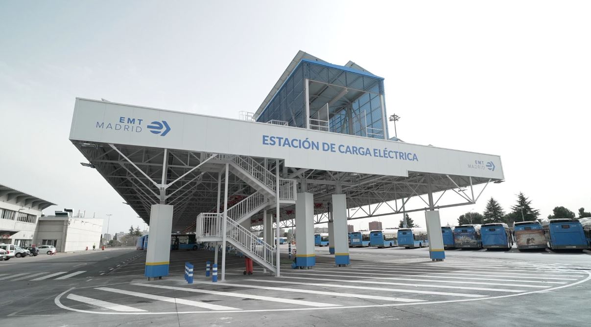 El Centro de Operaciones de EMT en Carabanchel acelera su electrificación para convertirse en un ref