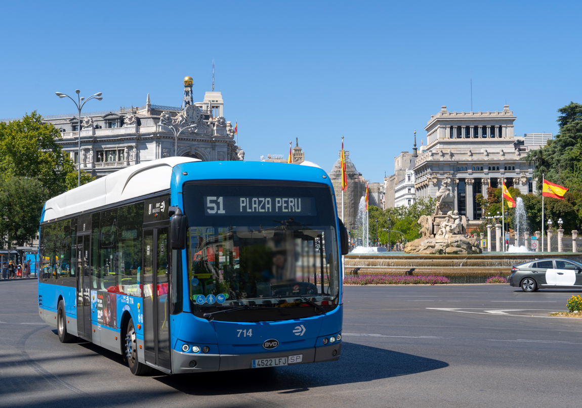 Viajar en los autobuses de EMT Madrid será gratis los días 2 y 3 de abril