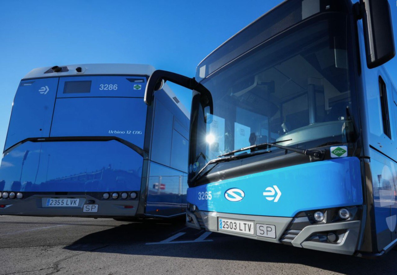 La EMT incorpora 91 nuevos autobuses de Gas Natural Comprimido a la flota municipal 