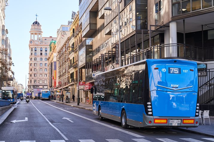 Los autobuses de EMT recuperan en julio el 84,5% de la demanda respecto a 2019