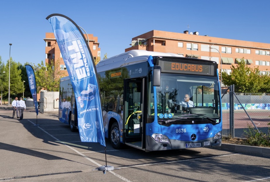 Nace Educabús, un proyecto de EMT Madrid para enseñar a los niños a tomar el autobús urbano