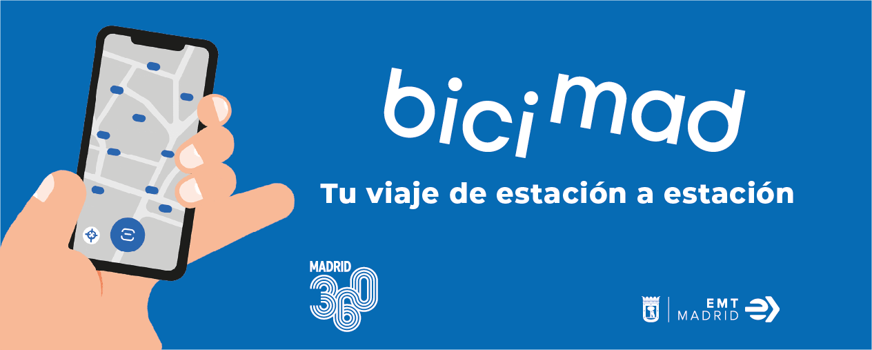 Banner bicimad tu viaje de estación a estación