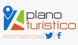 Plano turístico EMT Madrid