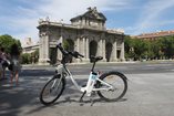BiciMAD en Puerta de Alcalá